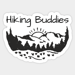 Hiking Buddies Sticker